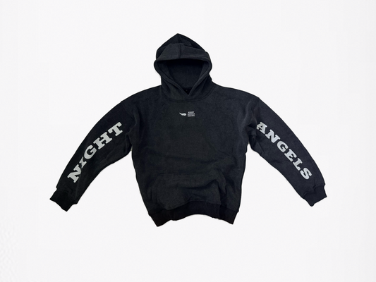 Night Angels Racing Hoodie - Acid Black